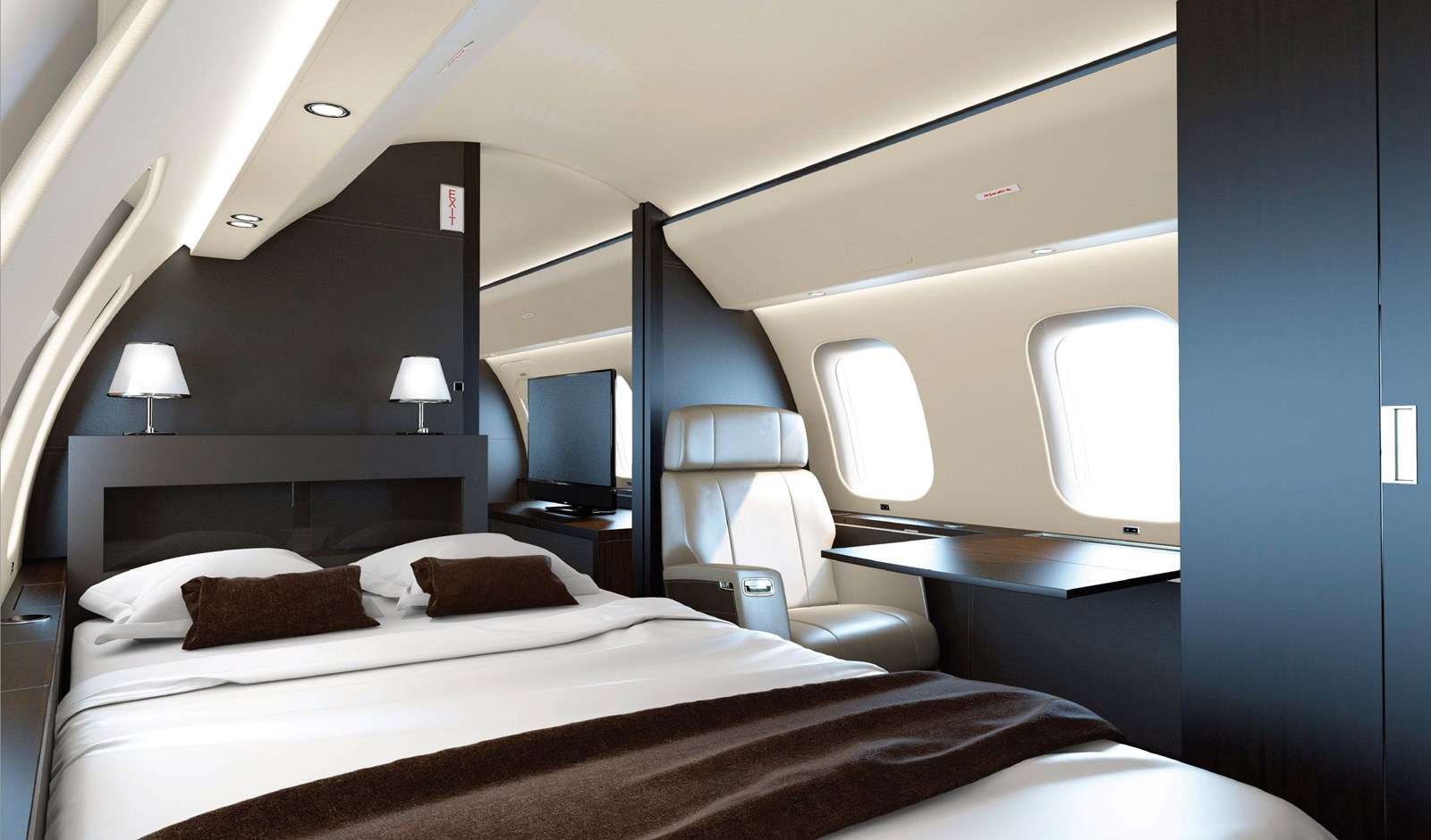 N762F Bombardier Global 7500 Frank Fertitta private jet