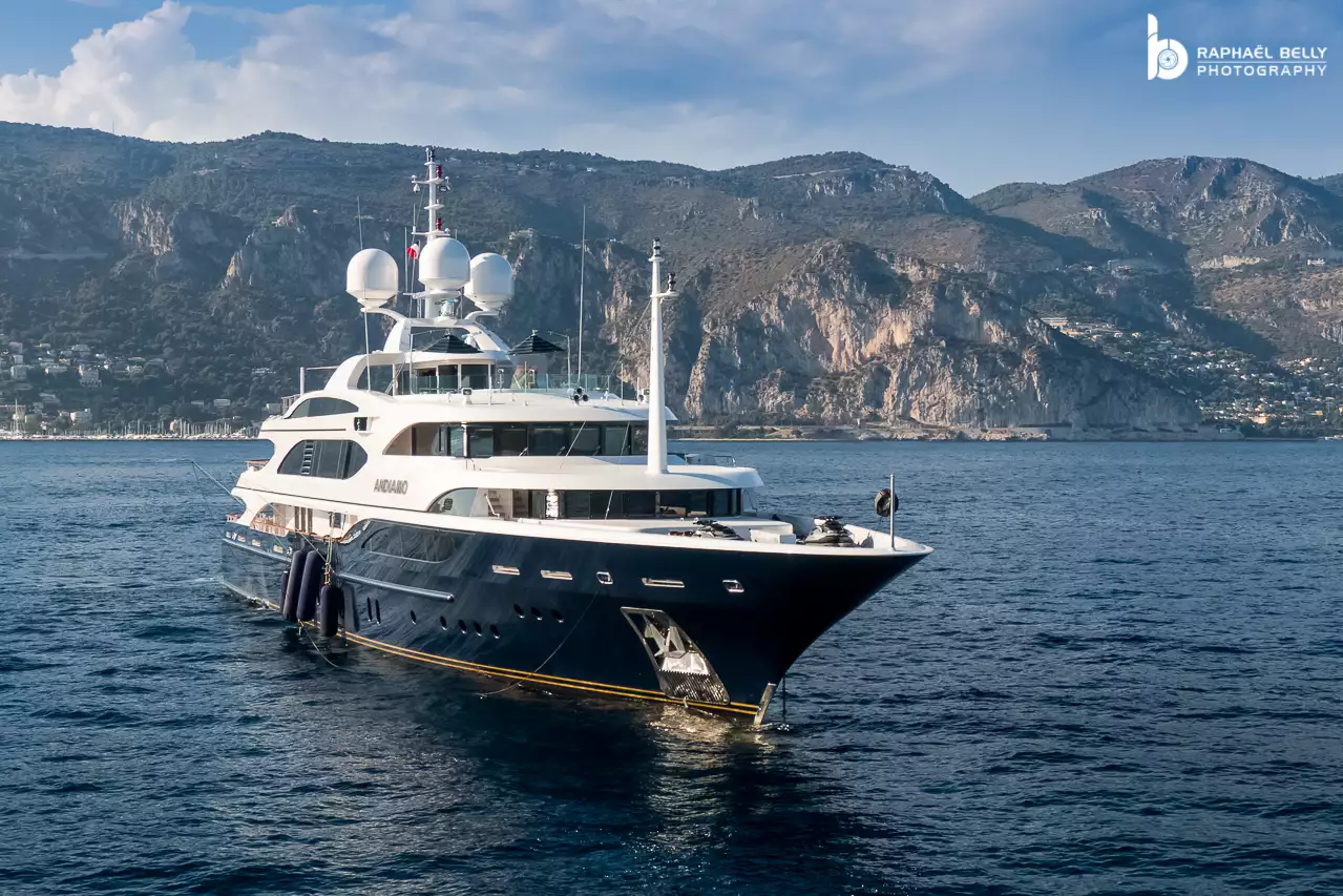 ANDIAMO Yacht • Benetti • 2009 • Propriétaire Sir Michael Hintze