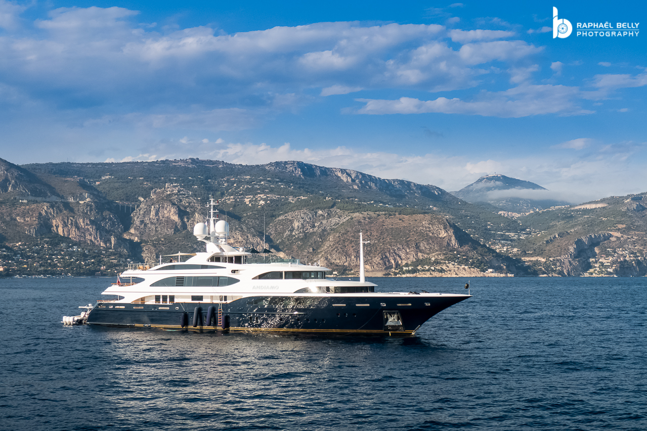 ANDIAMO Yacht • Benetti • 2009 • Owner Sir Michael Hintze