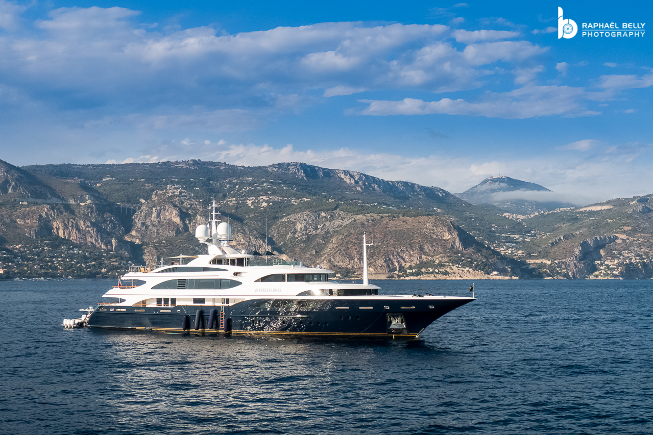 ANDIAMO Yacht • Benetti • 2009 • Propriétaire Sir Michael Hintze