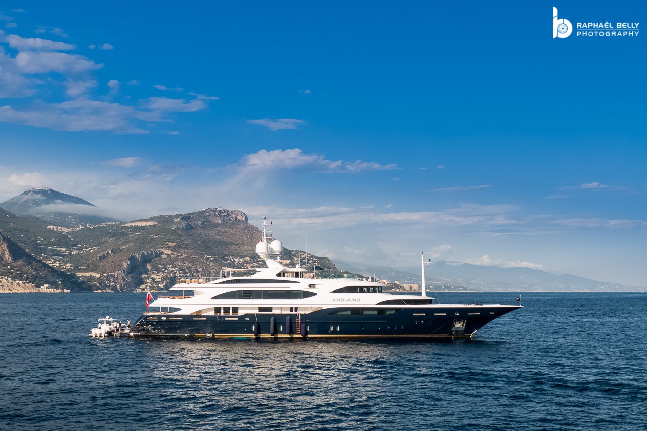ANDIAMO Yacht • Benetti • 2009 • Owner Sir Michael Hintze
