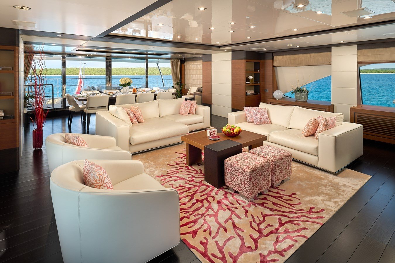 Benetti yacht SEAGULL MRD interior