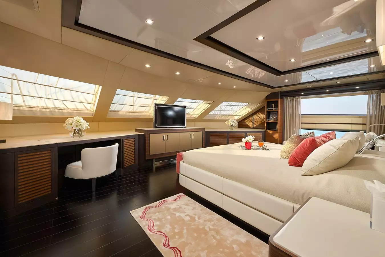 Intérieur du yacht Benetti SEAGULL MRD