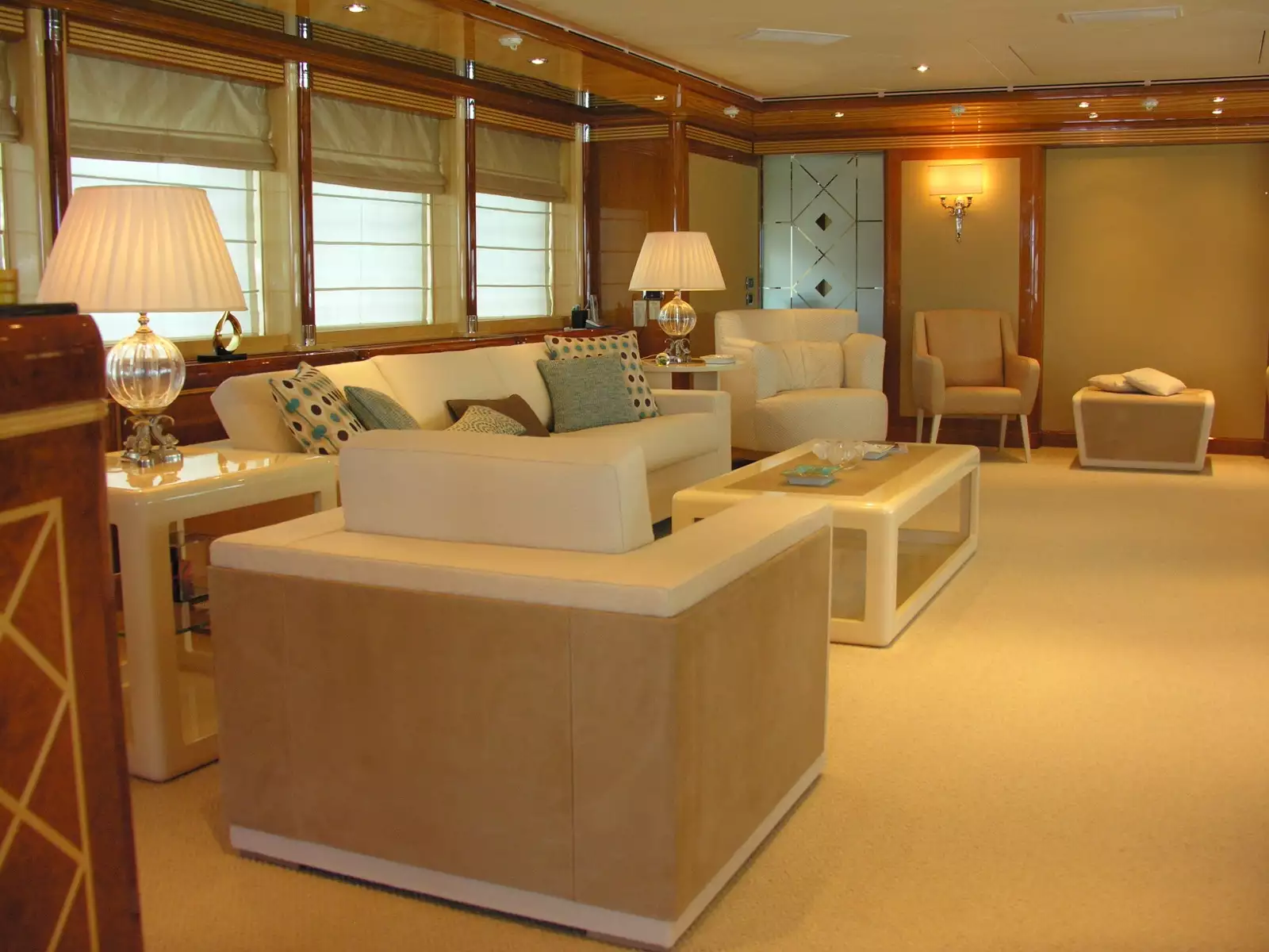 CRN yacht ALOUETTE II intérieur