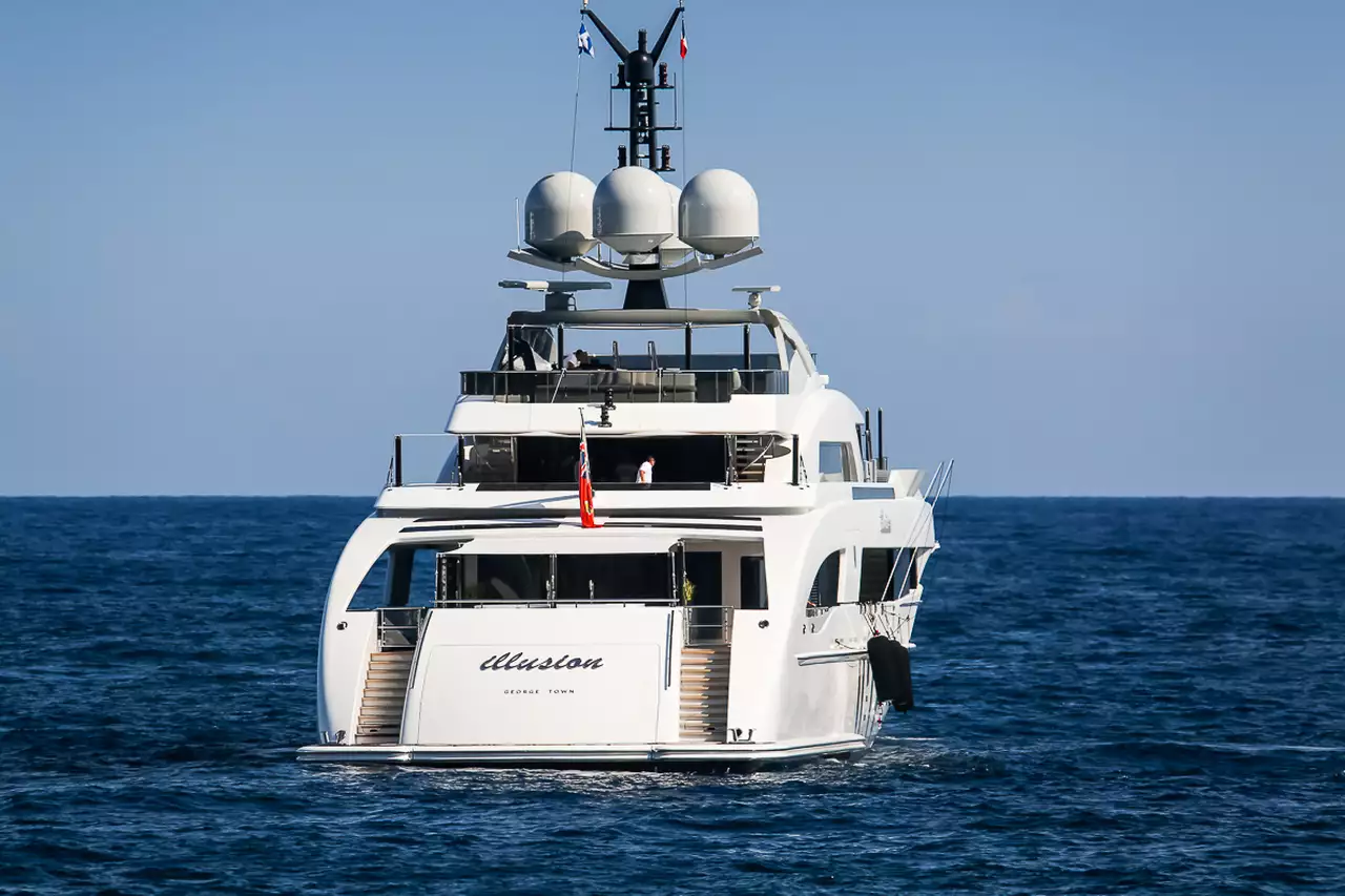 ILLUSION Yacht • Heesen Yachts • 2013 • Owner Michael Ovitz