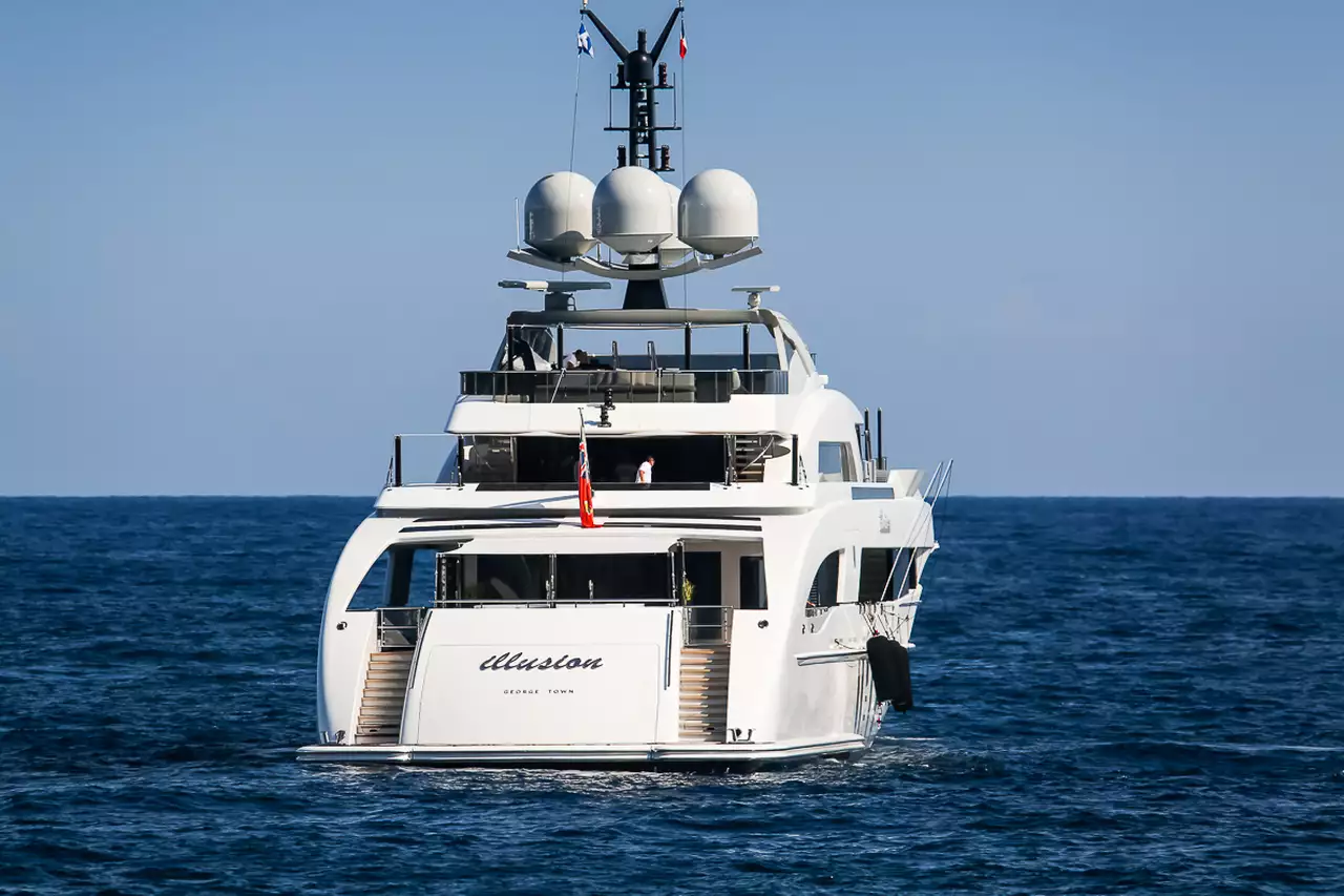 ILLUSION Yacht • Heesen Yachts • 2013 • Propriétaire Michael Ovitz