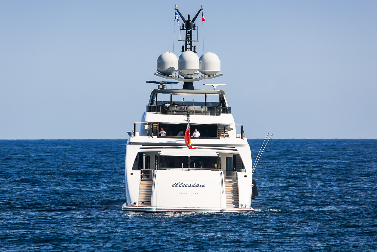 ILLUSION Yacht • Heesen Yachts • 2013 • Propriétaire Michael Ovitz