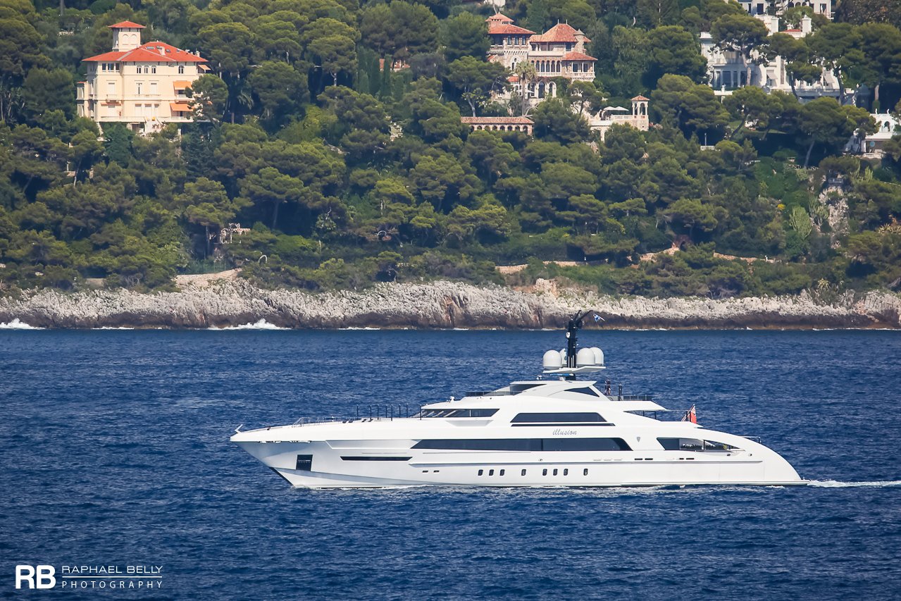 ILLUSION Yacht • Heesen Yachts • 2013 • Propriétaire Michael Ovitz