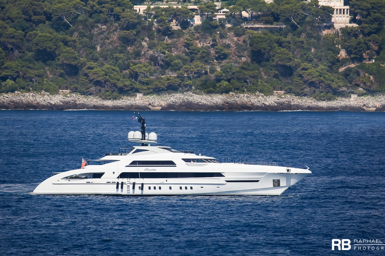 ILLUSION Yacht • Heesen Yachts • 2013 • Owner Michael Ovitz