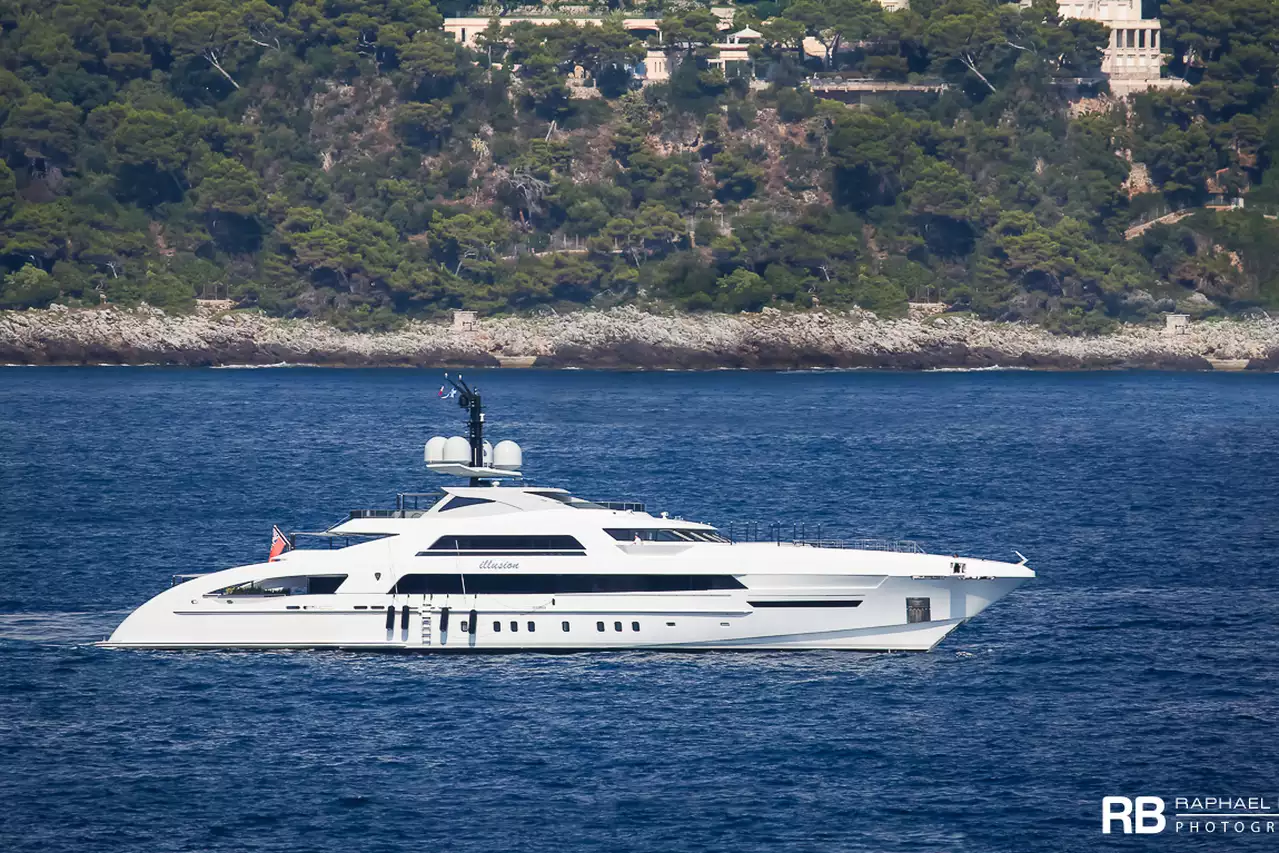 ILLUSION Yacht • Heesen Yachts • 2013 • المالك Michael Ovitz