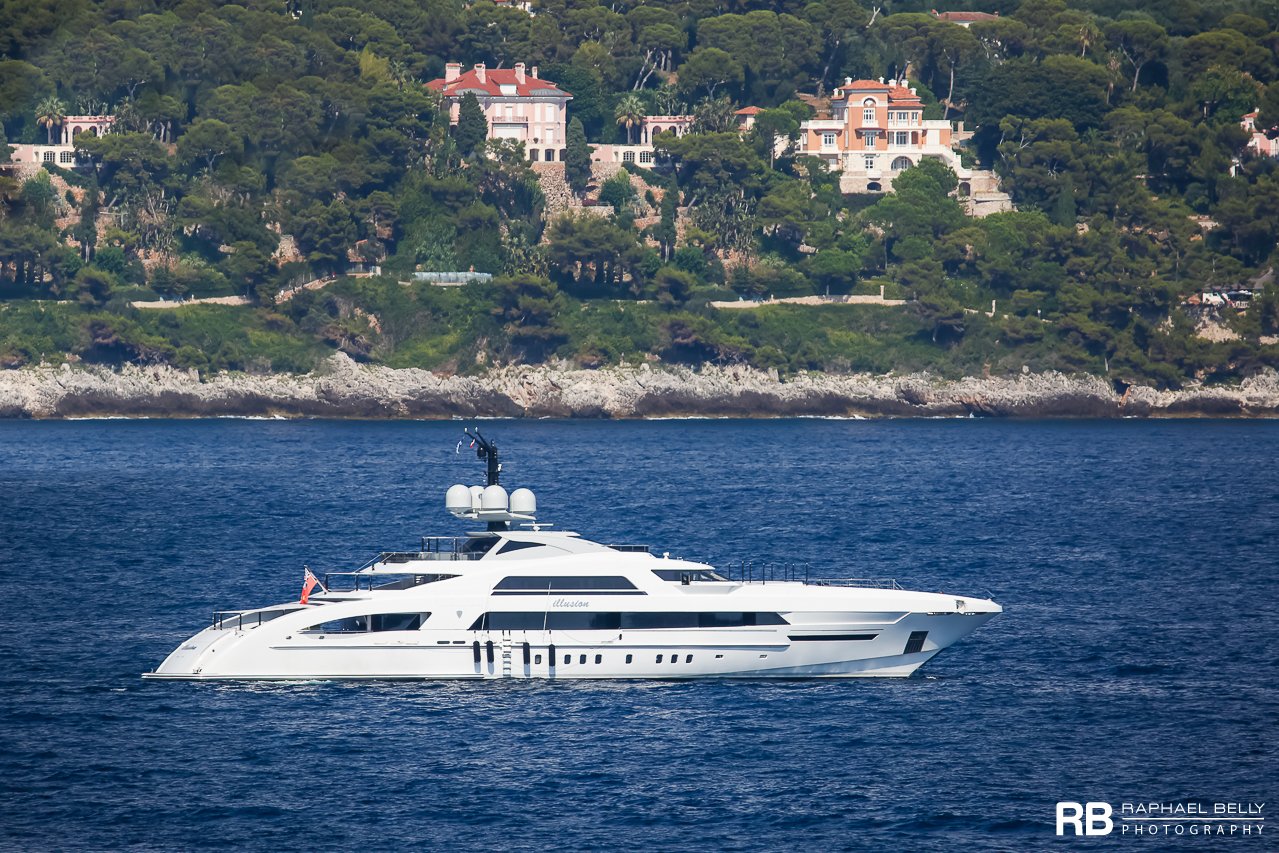 ILLUSION Yacht • Heesen Yachts • 2013 • المالك Michael Ovitz