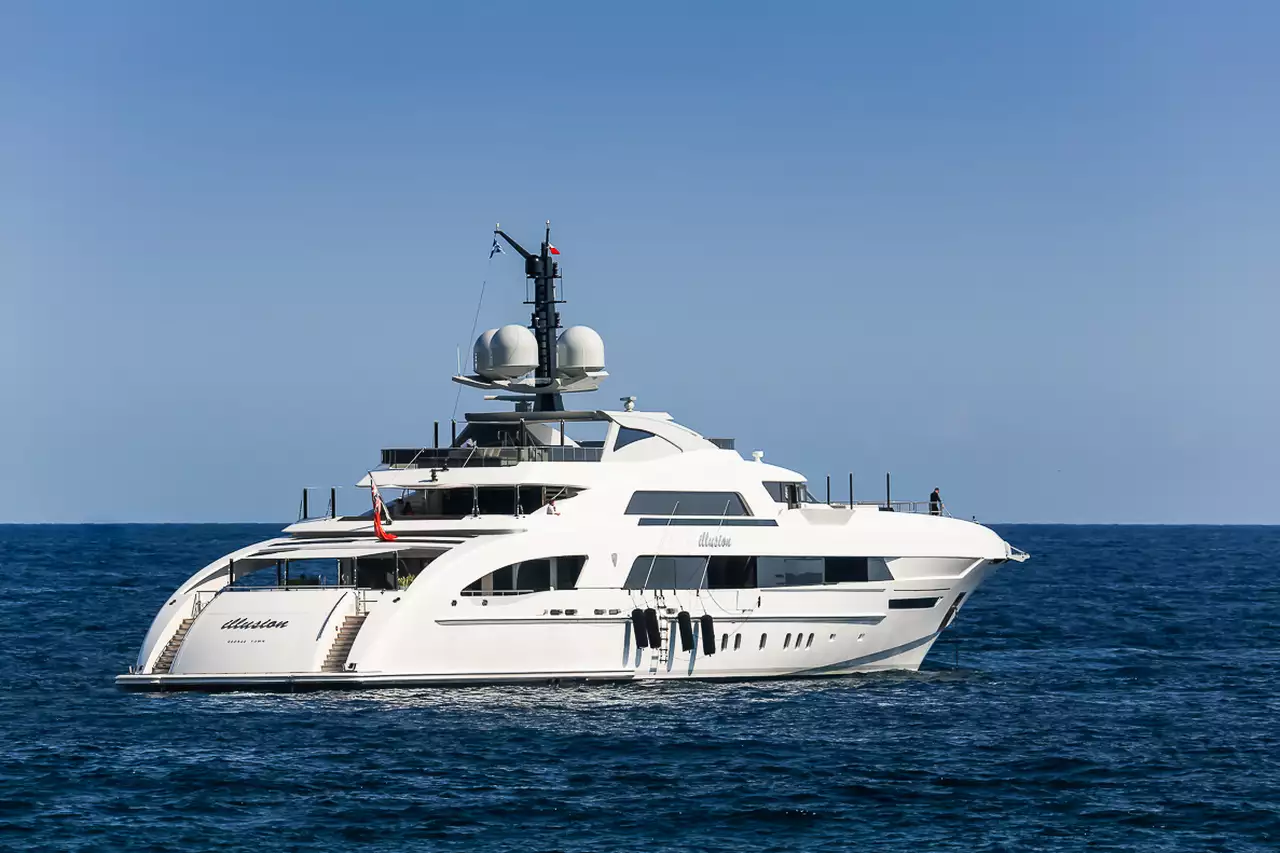 ILLUSION Yacht • Heesen Yachts • 2013 • Propriétaire Michael Ovitz