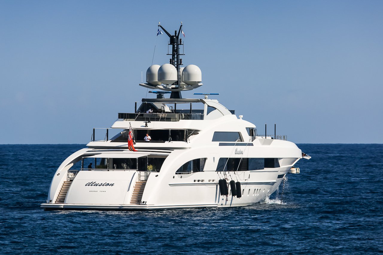 ILLUSION Yacht • Heesen Yachts • 2013 • Sahibi Michael Ovitz