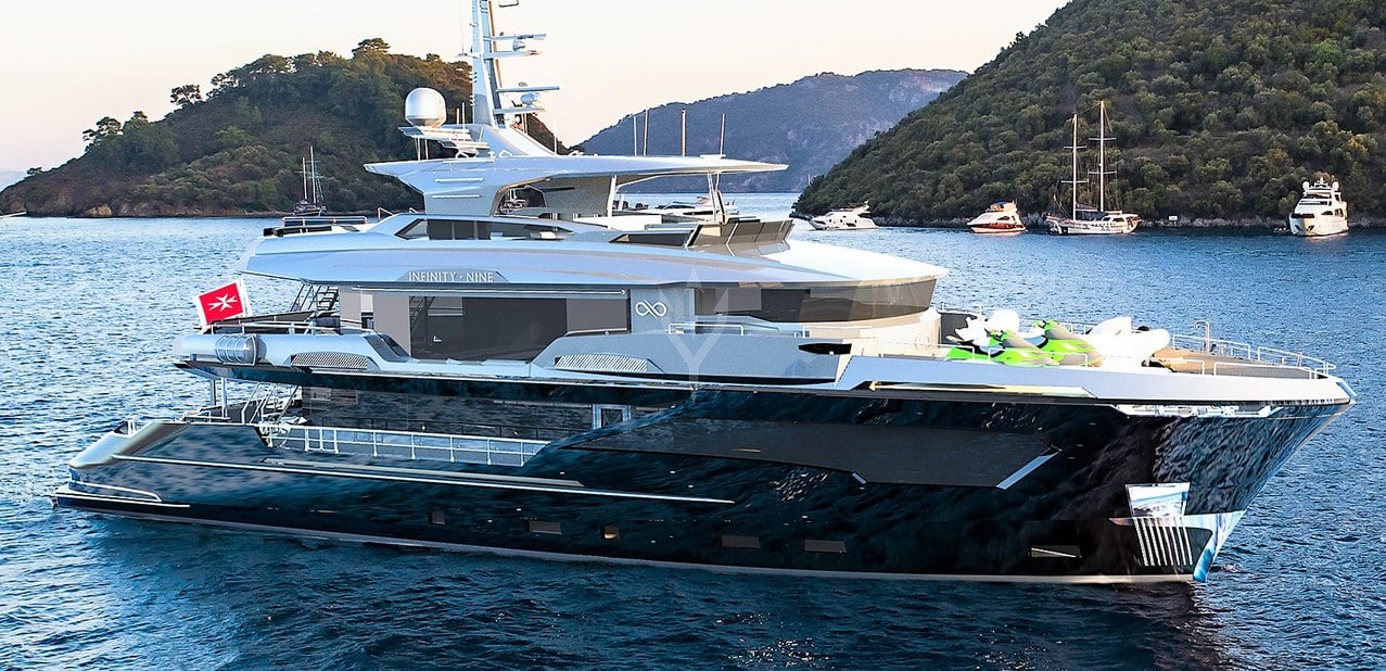 INFINITY NINE Yacht • AVA • 2022 • Proprietario Tony Parker