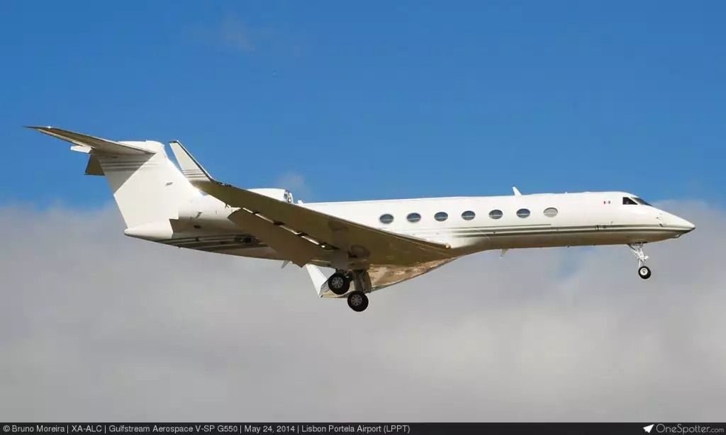 XA-ALC Gulfstream G550 Фернандо Эспиноза Абдала