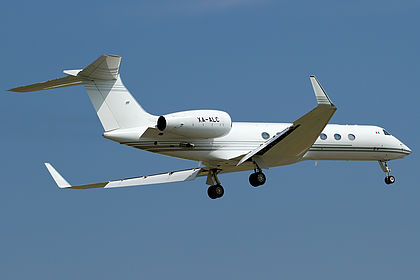 XA-ALC Gulfstream G550 Фернандо Эспиноза Абдала