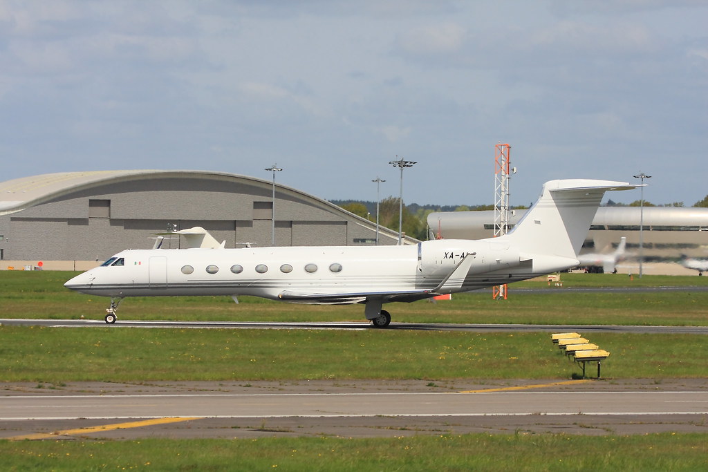 XA-ALC Gulfstream G550 Фернандо Эспиноза Абдала