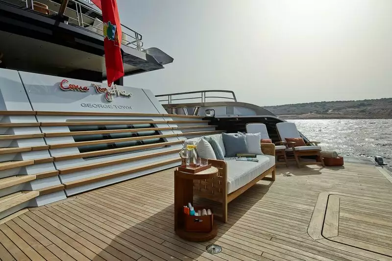 Amels yacht COME TOGETHER intérieur