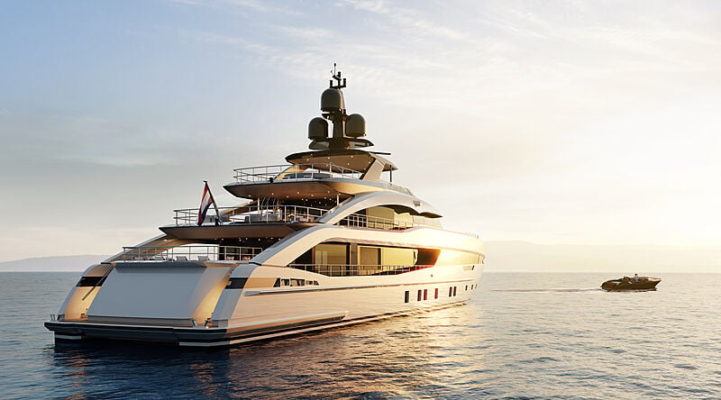 BOUT DE LIVRE Yacht • Heesen Yachts • 2022 • Propriétaire Robert H Réserver