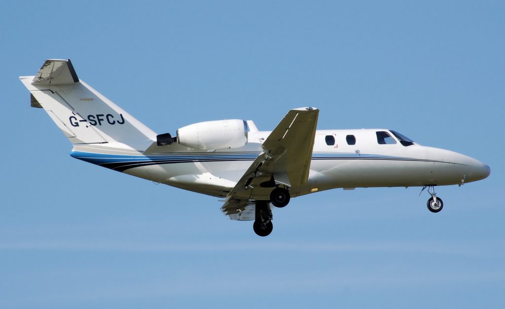 Cessna 525 Private jet Hans Kortlevers