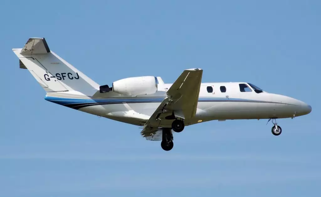 Cessna 525 Private jet Hans Kortlevers