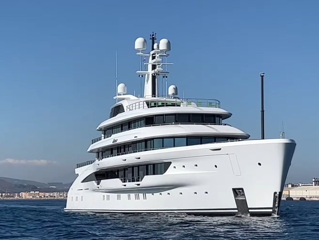 ENERGY Yacht • Amels • 2022 • Owner Unknown Billionaire
