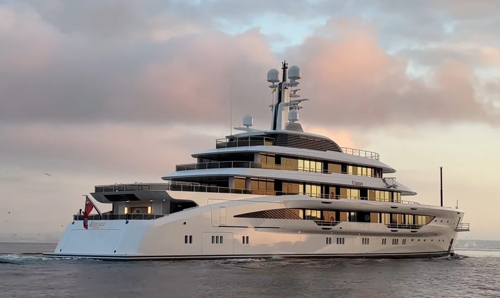 ENERGY Yacht • Valeriy Khoroshkovskyi 180M Superyacht