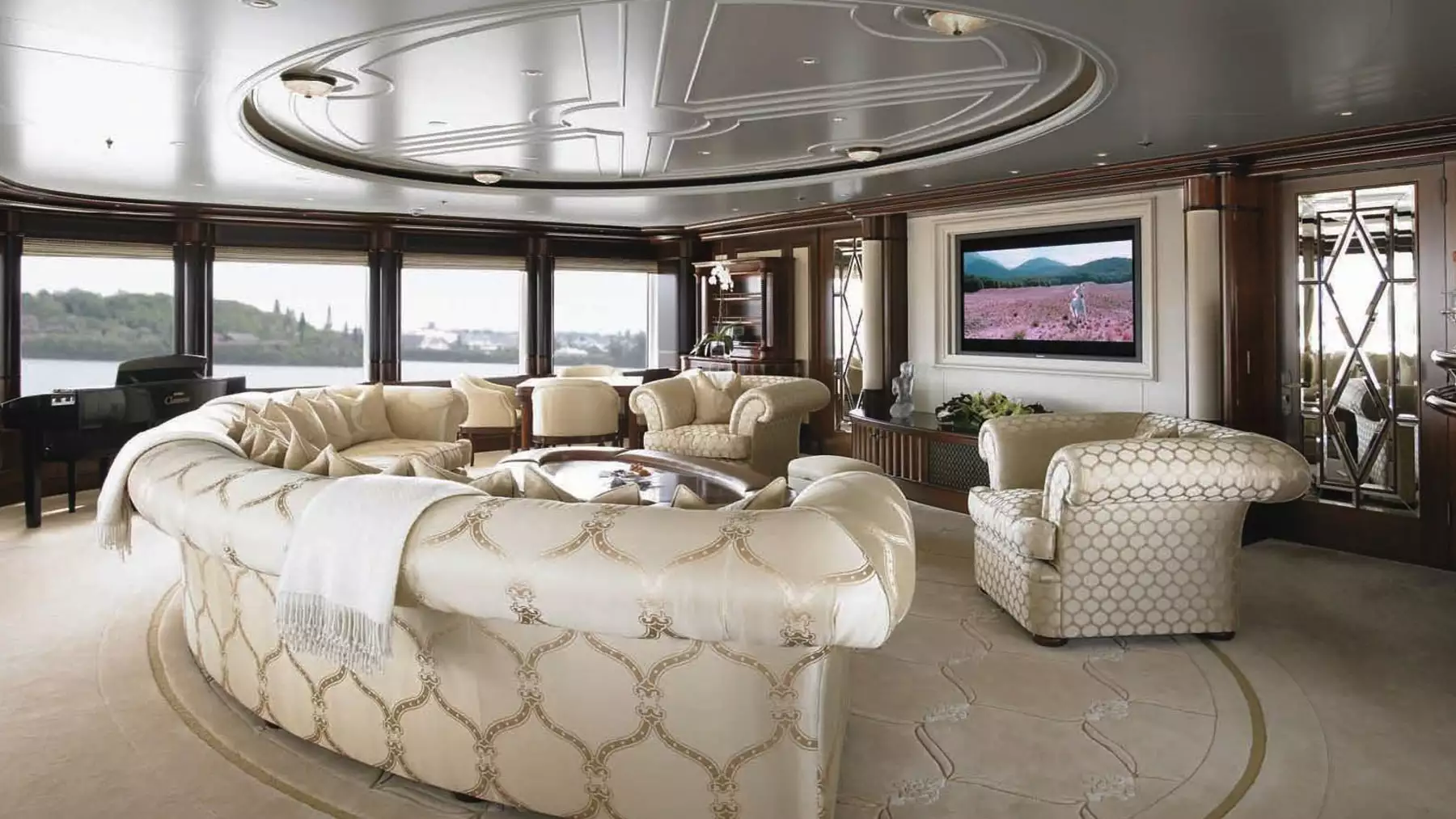 Feadship jacht FIREBIRD interieur