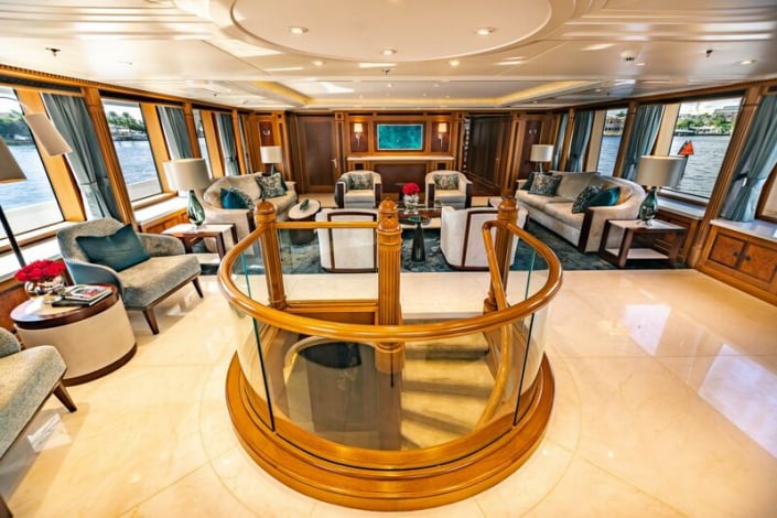 Feadship yacht GALLANT LADY interior