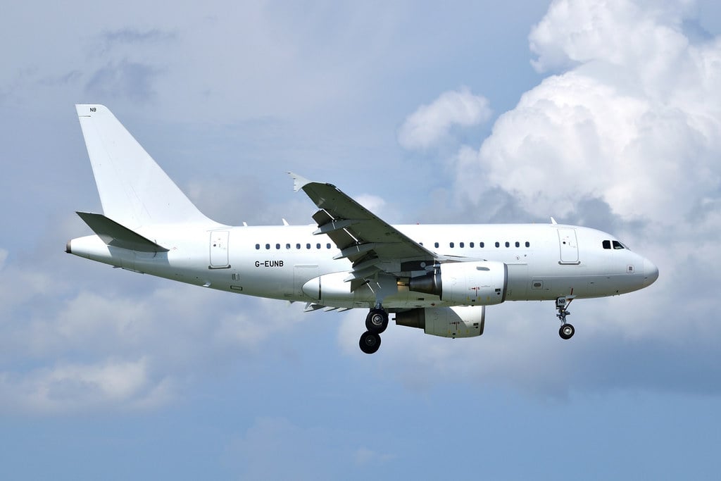 G-EUNB Airbus A318 Notorious AIrways McGregor