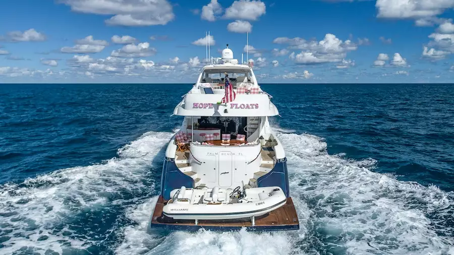 HOPE FLOATS Yacht • Lazzara • 2006 • Besitzer US-Millionär