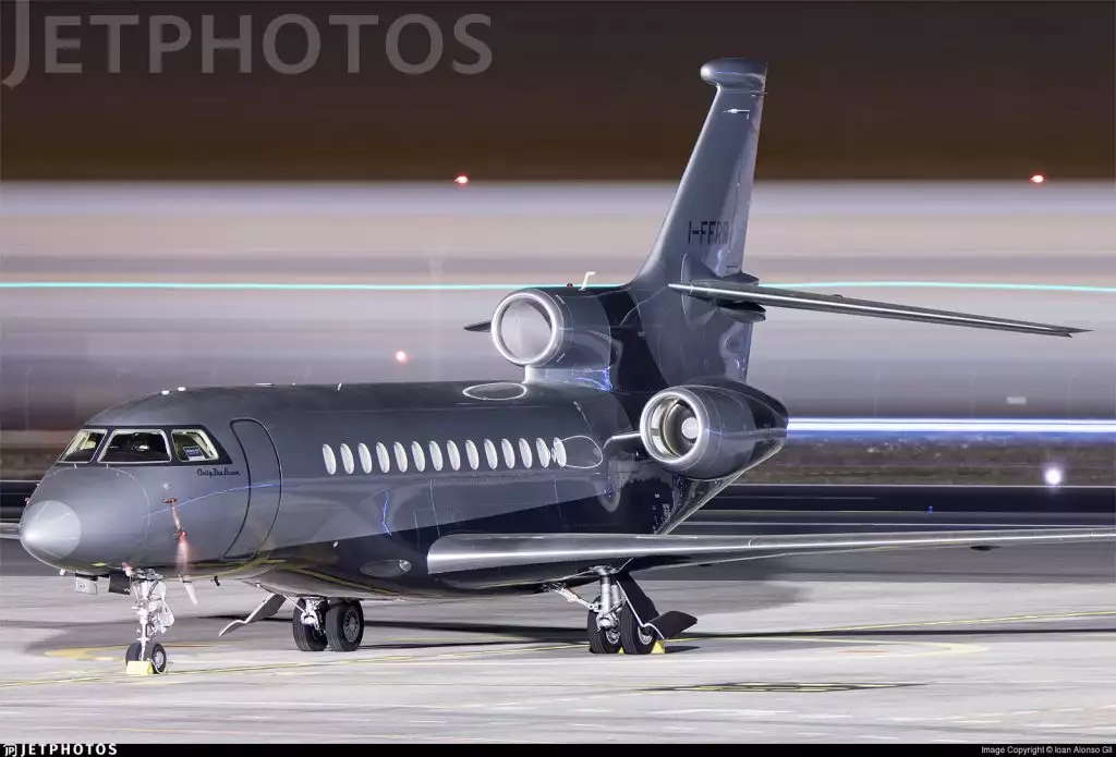 OE-LRR Dassault Falcon 7X Renzo Rosso Privatjet