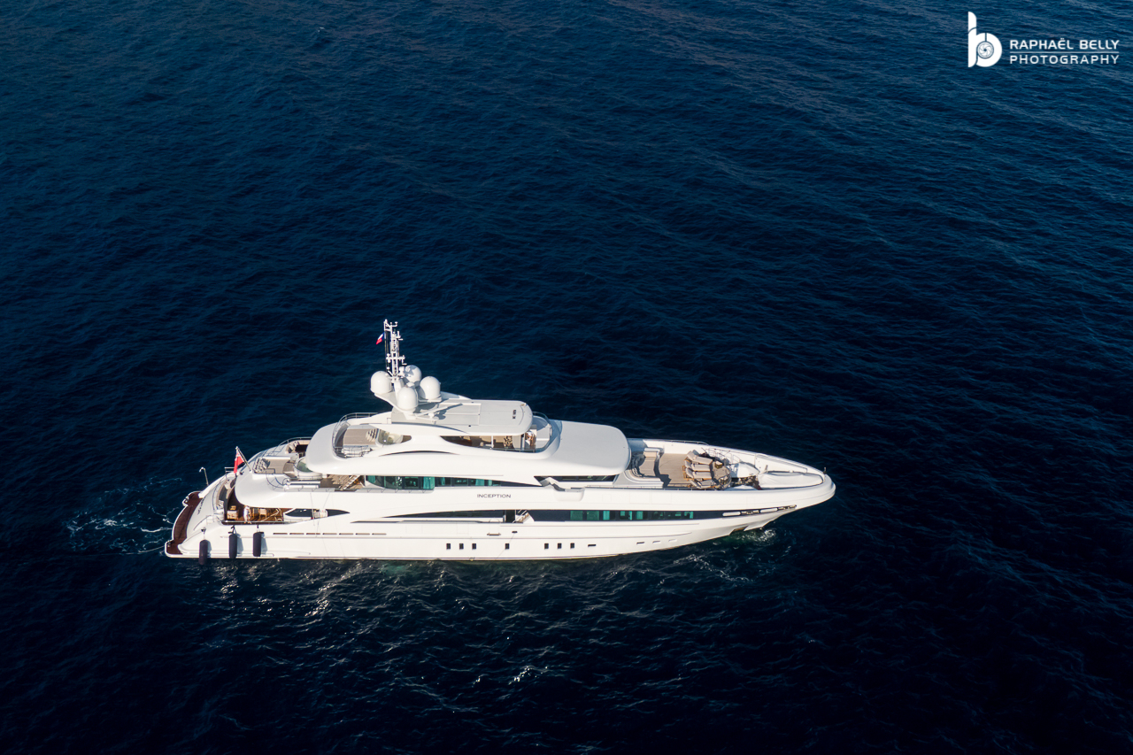 INCEPTION Yacht • Heesen Yachts • 2008 • Besitzer britischer Millionär