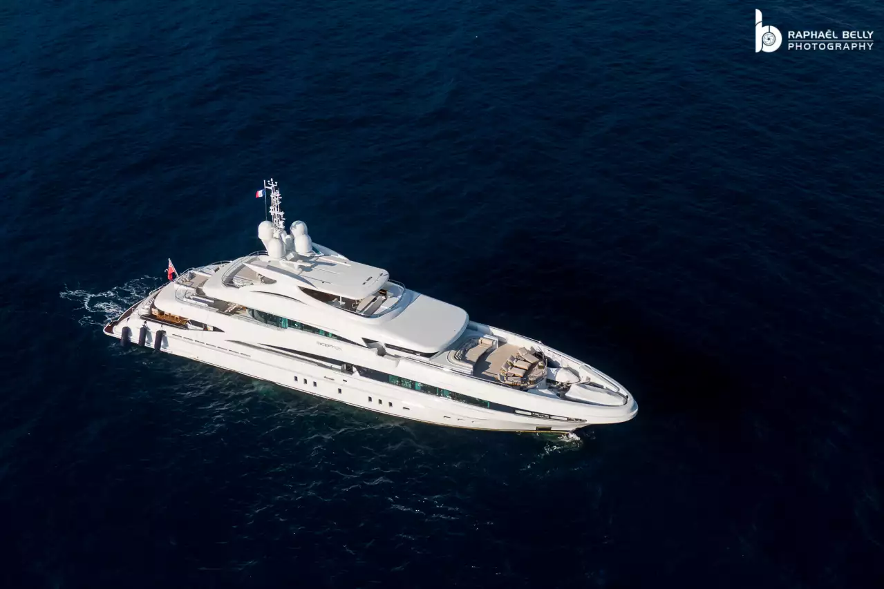 INCEPTION Yacht • Heesen Yachts • 2008 • Proprietario UK Millionaire