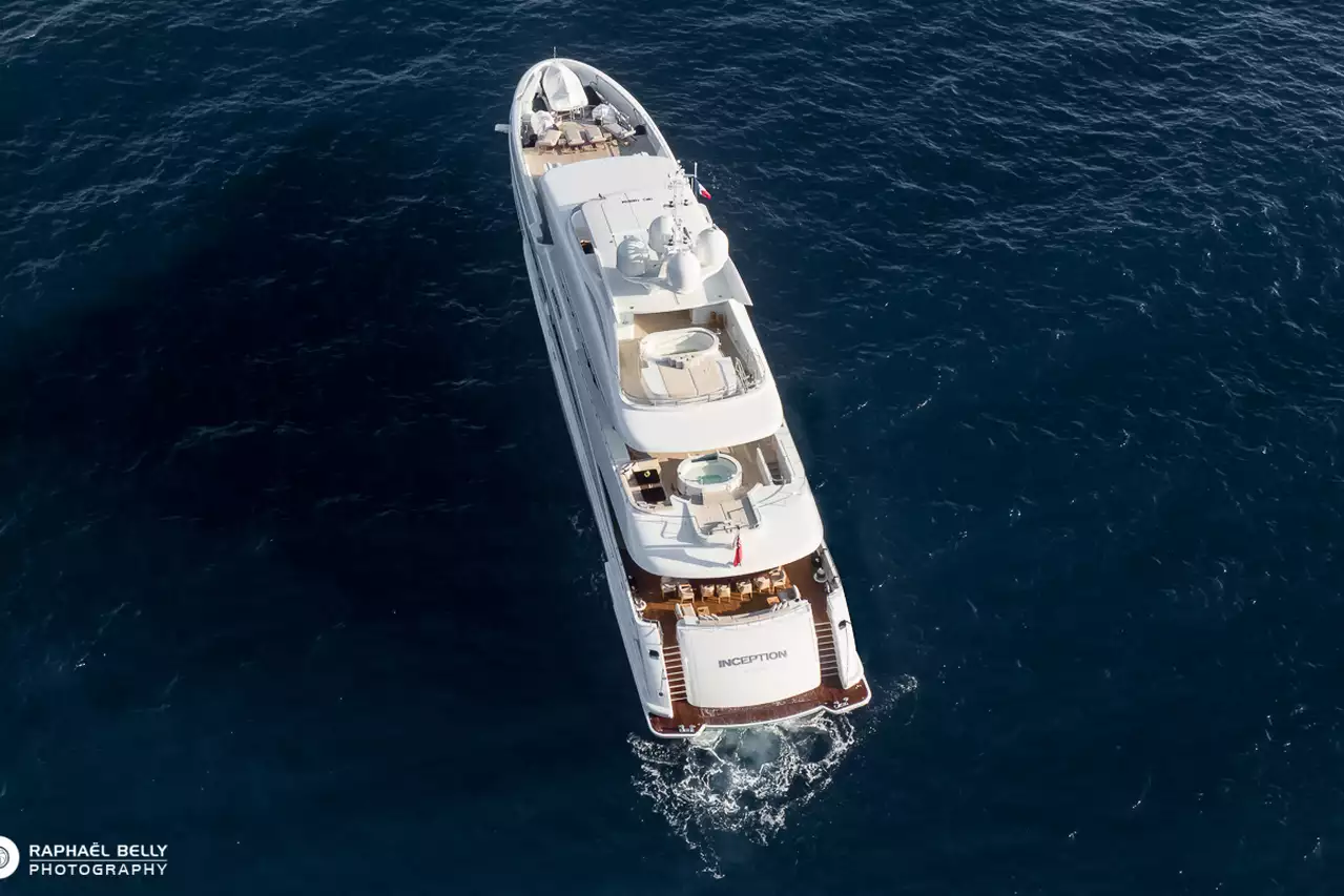 INCEPTION Yacht • Heesen Yachts • 2008 • Proprietario UK Millionaire