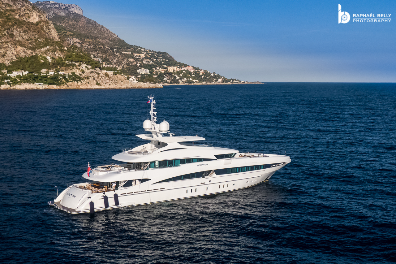 Yate INCEPTION • Heesen Yachts • 2008 • Propietario Millonario del Reino Unido