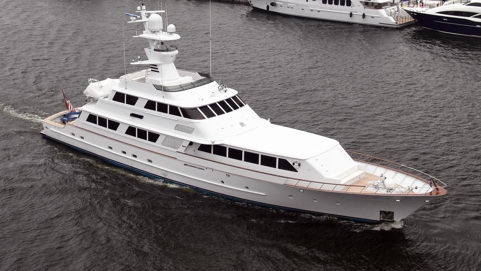 LADY SANDALES Yacht - Feadship - 1985 - Propriétaire Gordon Butch Stewart