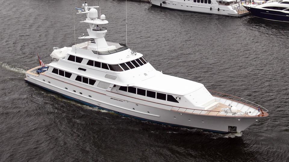 LADY SANDALS Yacht • Feadship • 1985 • المالك جوردون بوتش ستيوارت