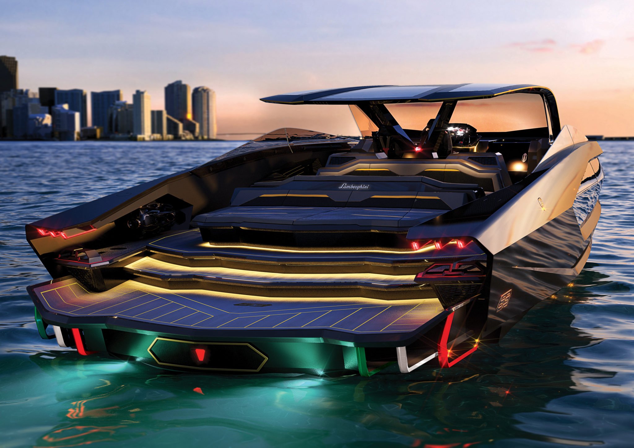 LAMBORGHINI 63 Yacht - Tecnomar - 2020 - Propriétaire Conor McGregor