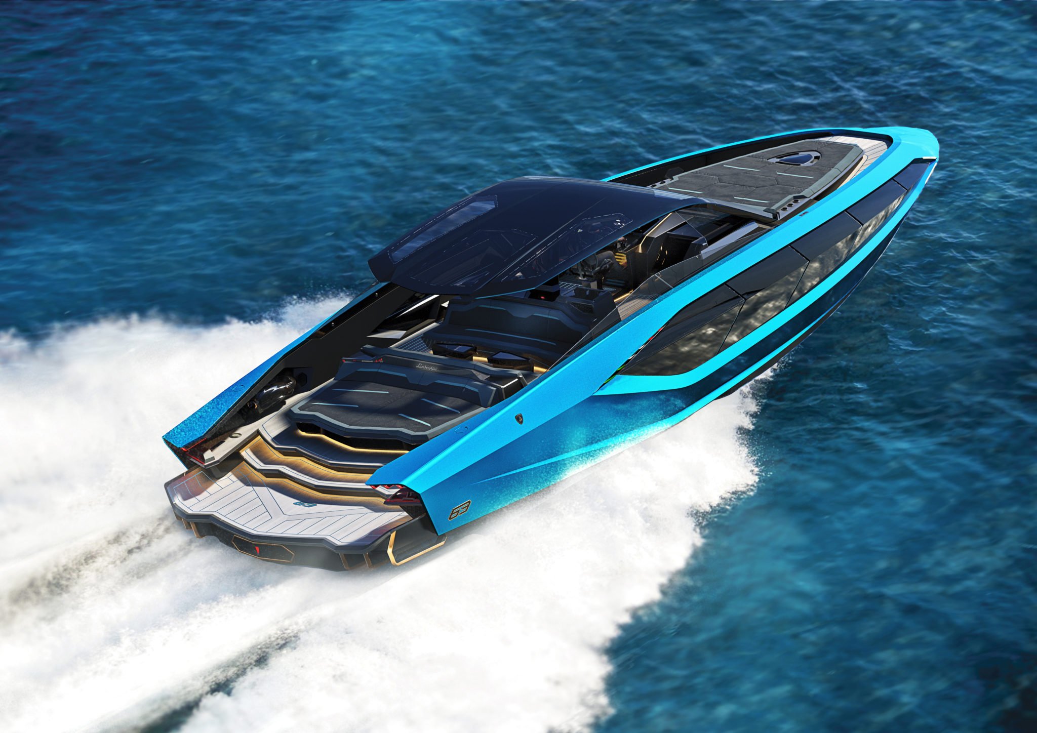 LAMBORGHINI 63 Yacht • Tecnomar • 2020 • Propriétaire Conor McGregor