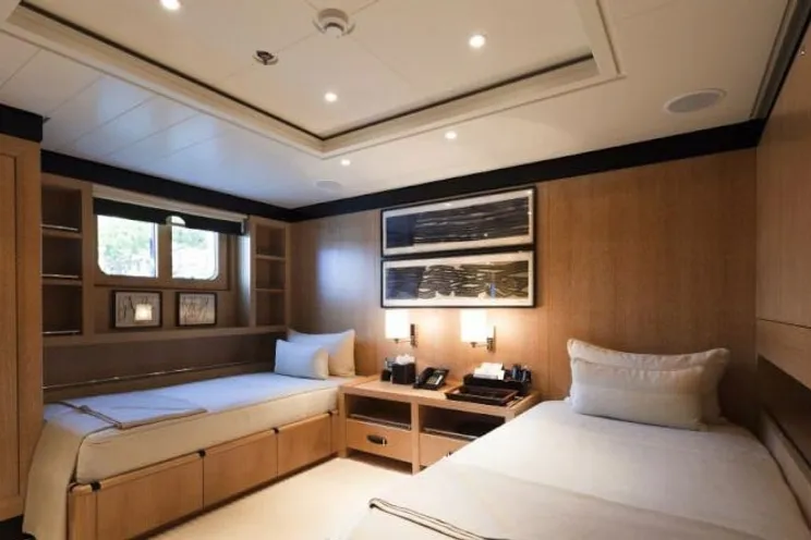 LADY BRAVE Yacht Interior • Amels • 2008 • Owner Renzo Rosso