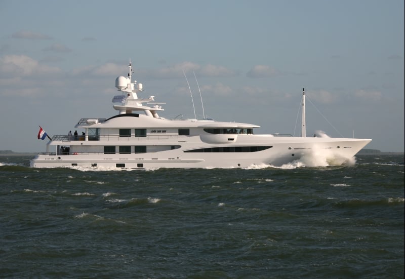 LADY BRAVE Yacht • Amels • 2008 • Owner Renzo Rosso