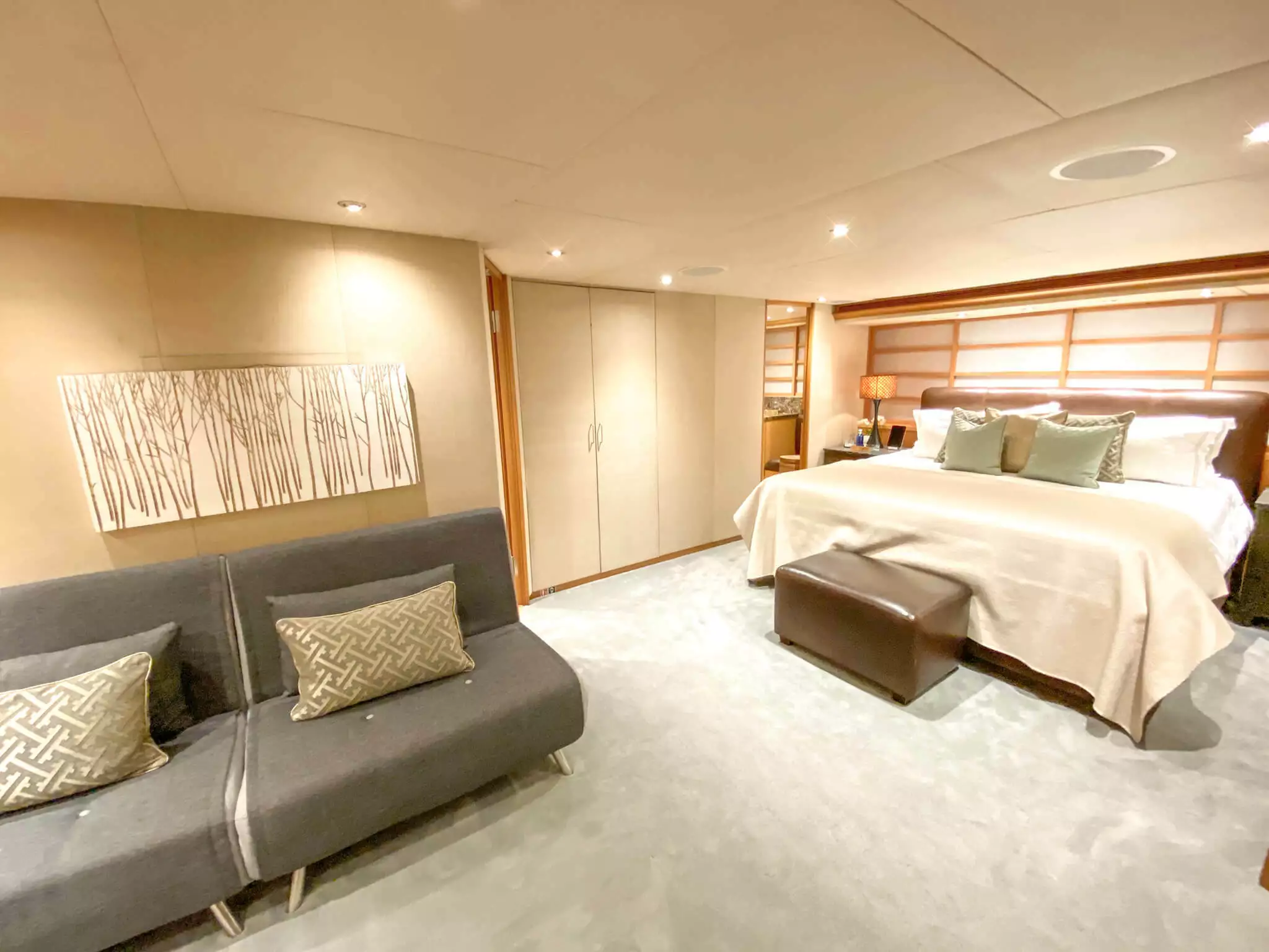 Interior ENVY do iate Lurssen 