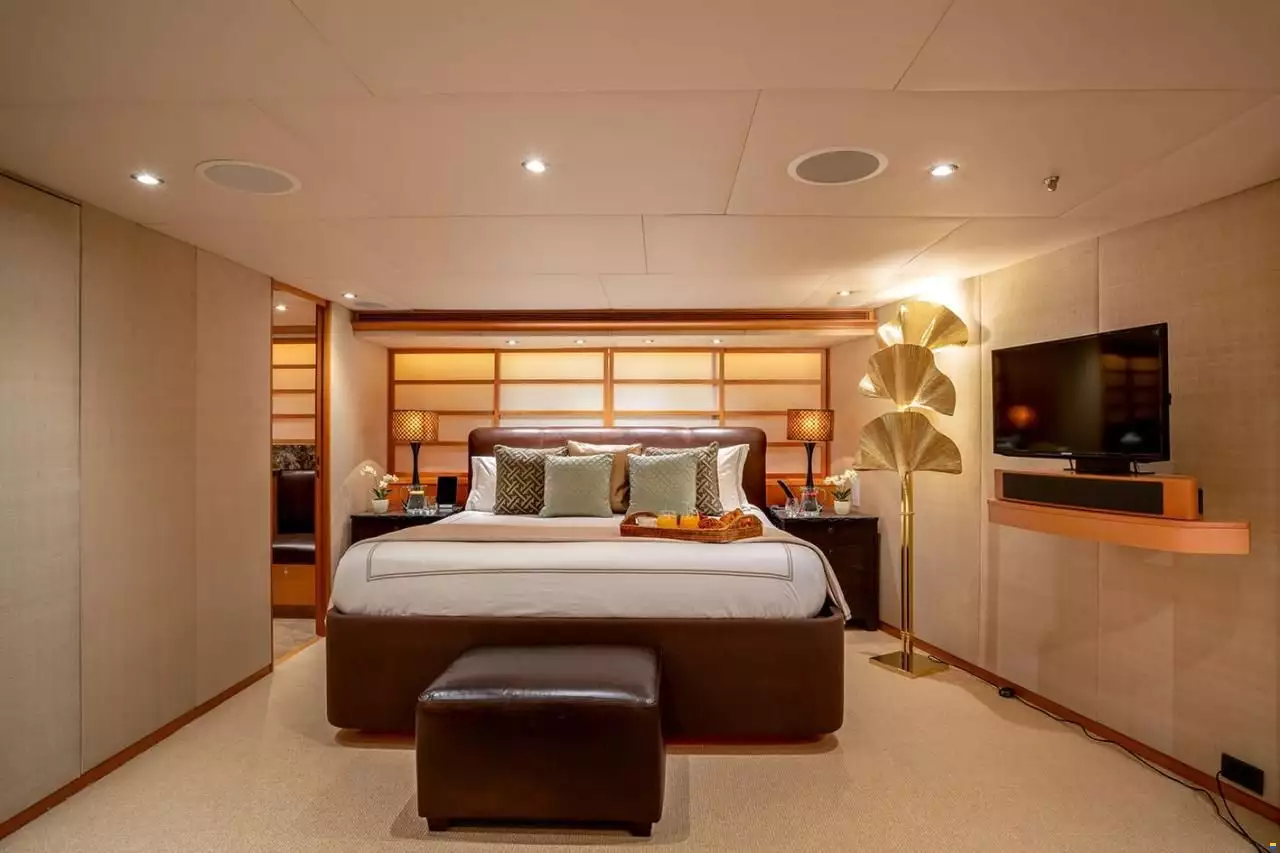 Interior ENVY do iate Lurssen 