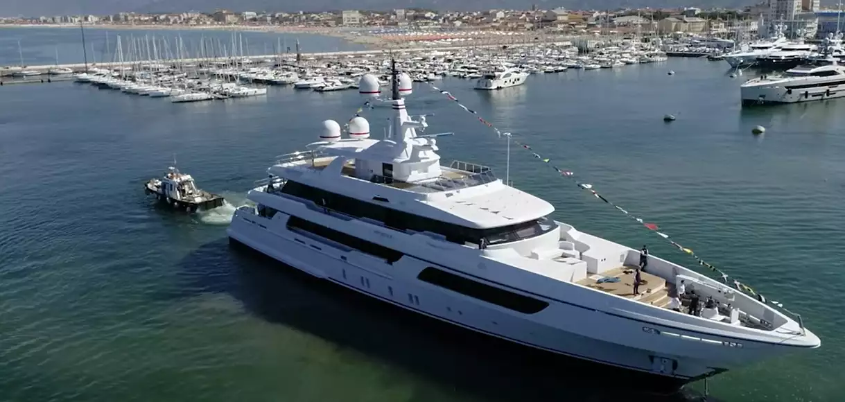 MEINE VERMÄCHTNIS-Yacht • Codecasa • 2021 • Besitzer britischer Millionär