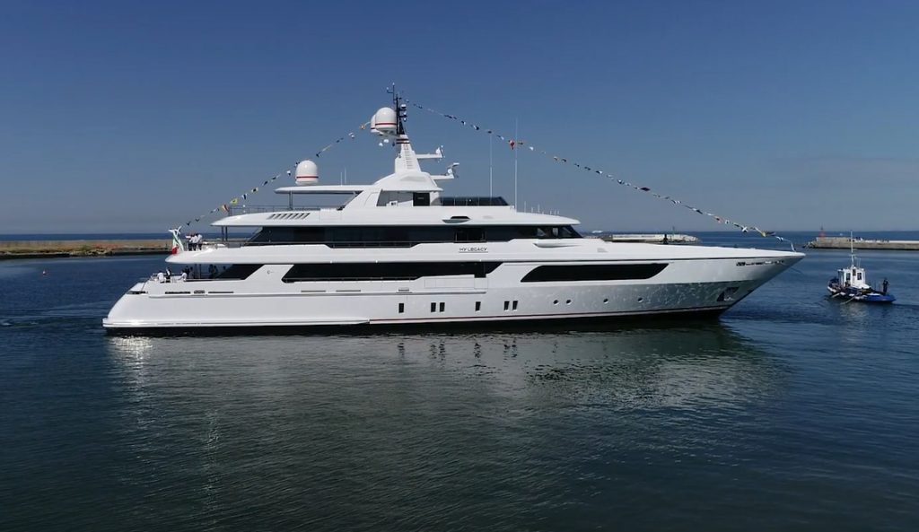 MY LEGACY Yacht • Codecasa • 2021 • Propriétaire UK Millionaire