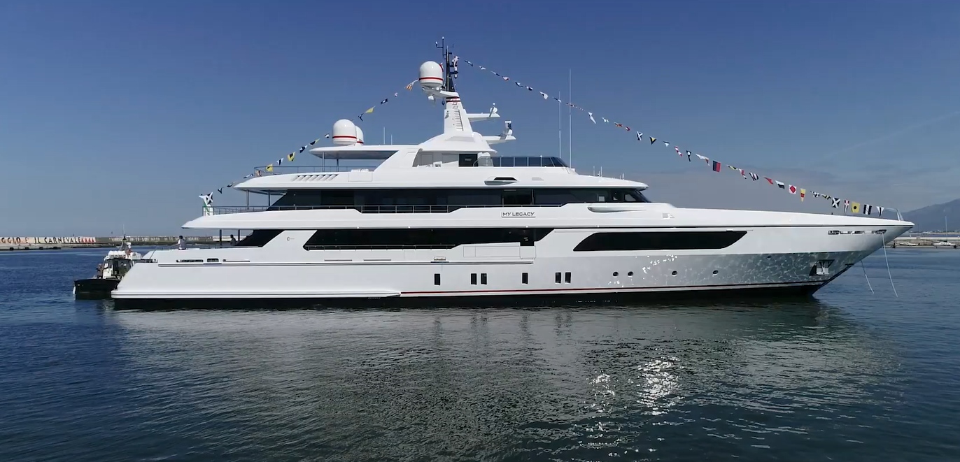 MY LEGACY Yacht • Codecasa • 2021 • Owner UK Millionaire