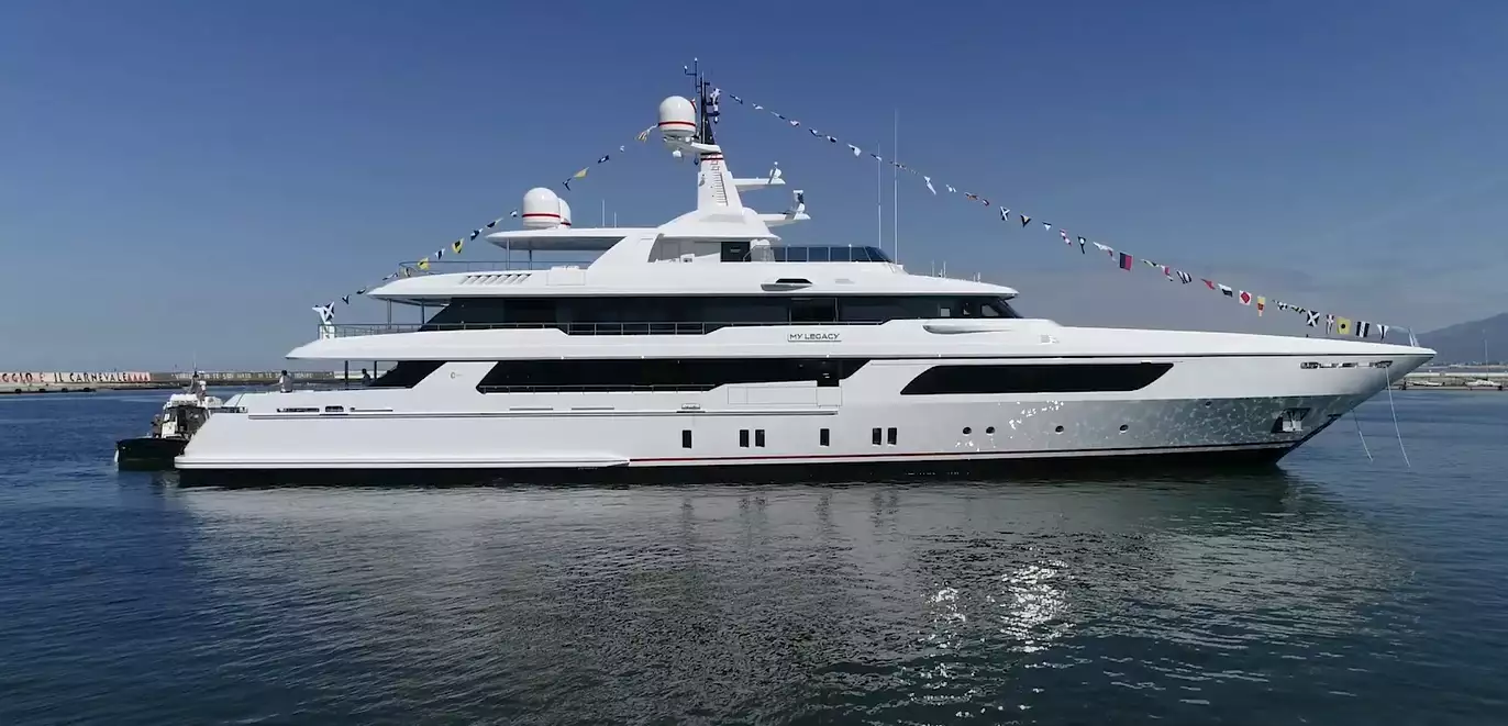 MY LEGACY Yacht • Codecasa • 2021 • Proprietário UK Millionaire