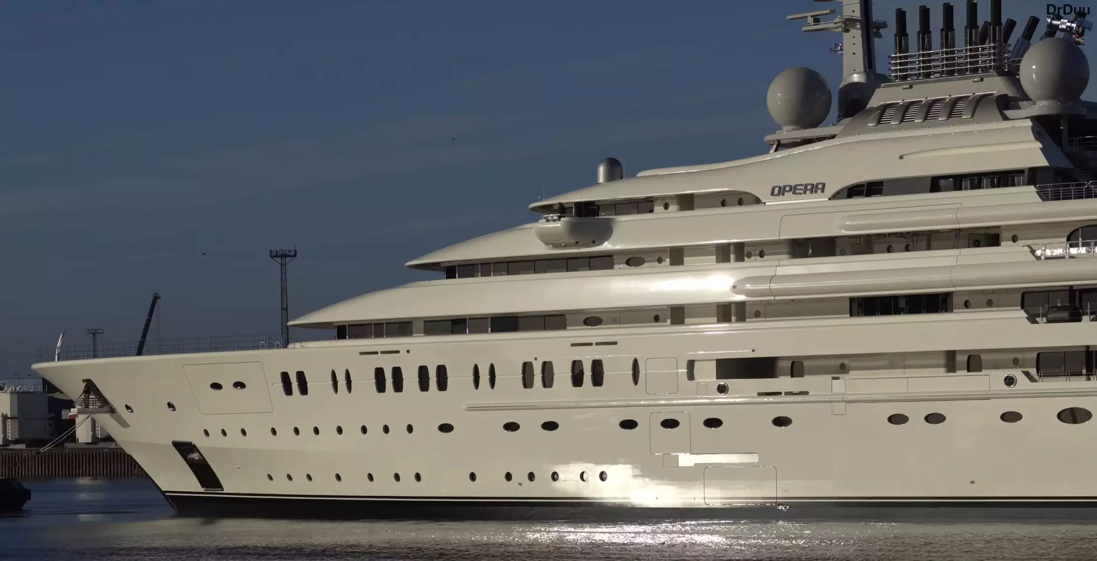 Яхта OPERA • Lurssen • 2022 г. • Владелец Абдулла бен Заид Аль Нахайян