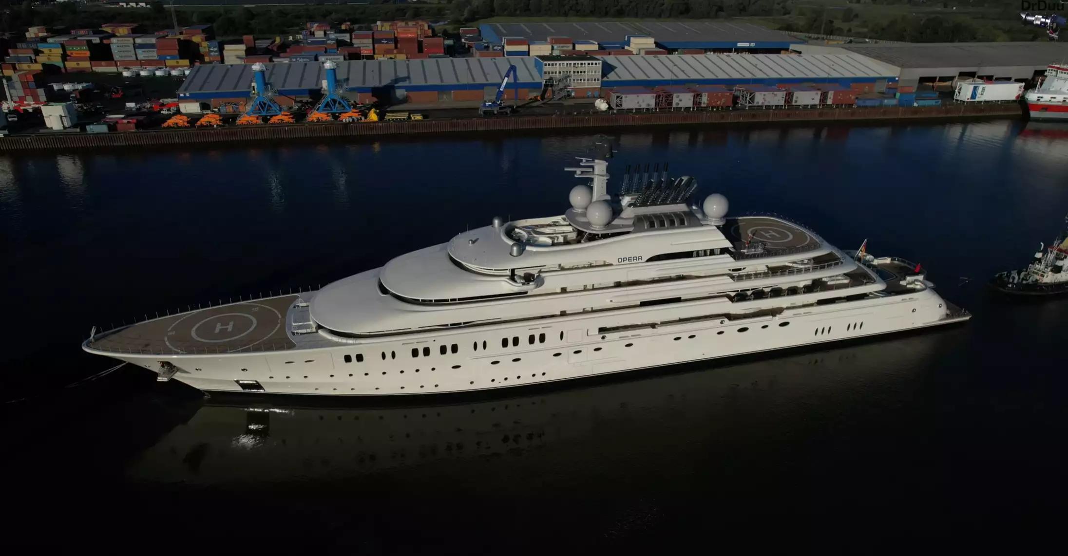 Яхта OPERA • Lurssen • 2022 г. • Владелец Абдулла бен Заид Аль Нахайян